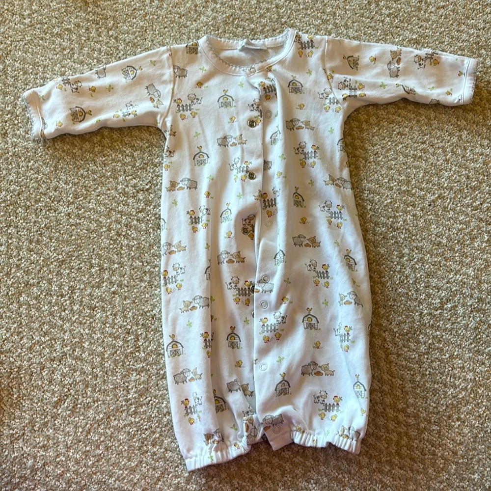 KISSY KISSY NB Convertible Gown Farm Animal